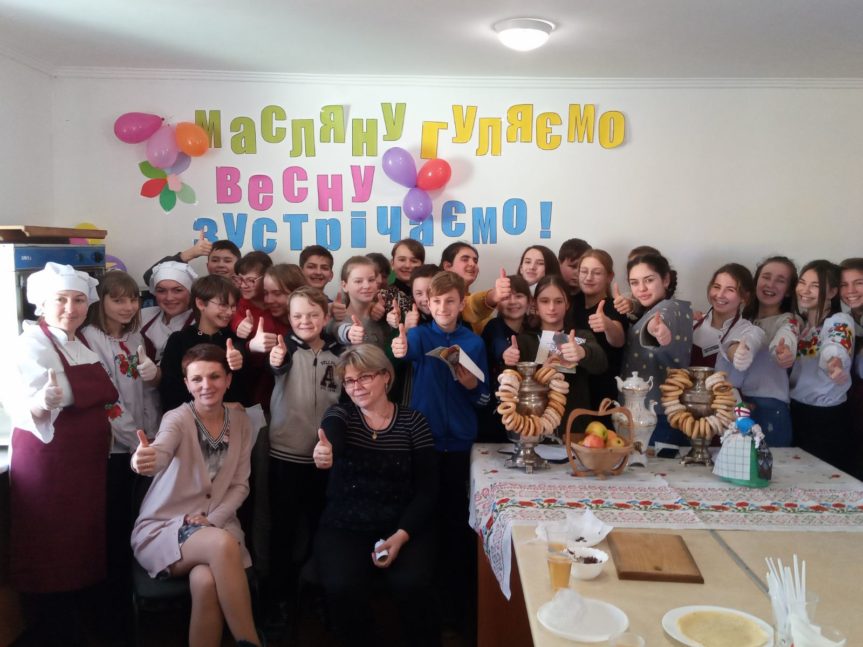 Святкування Масляної  в Центрі професійної освіти продовжилося